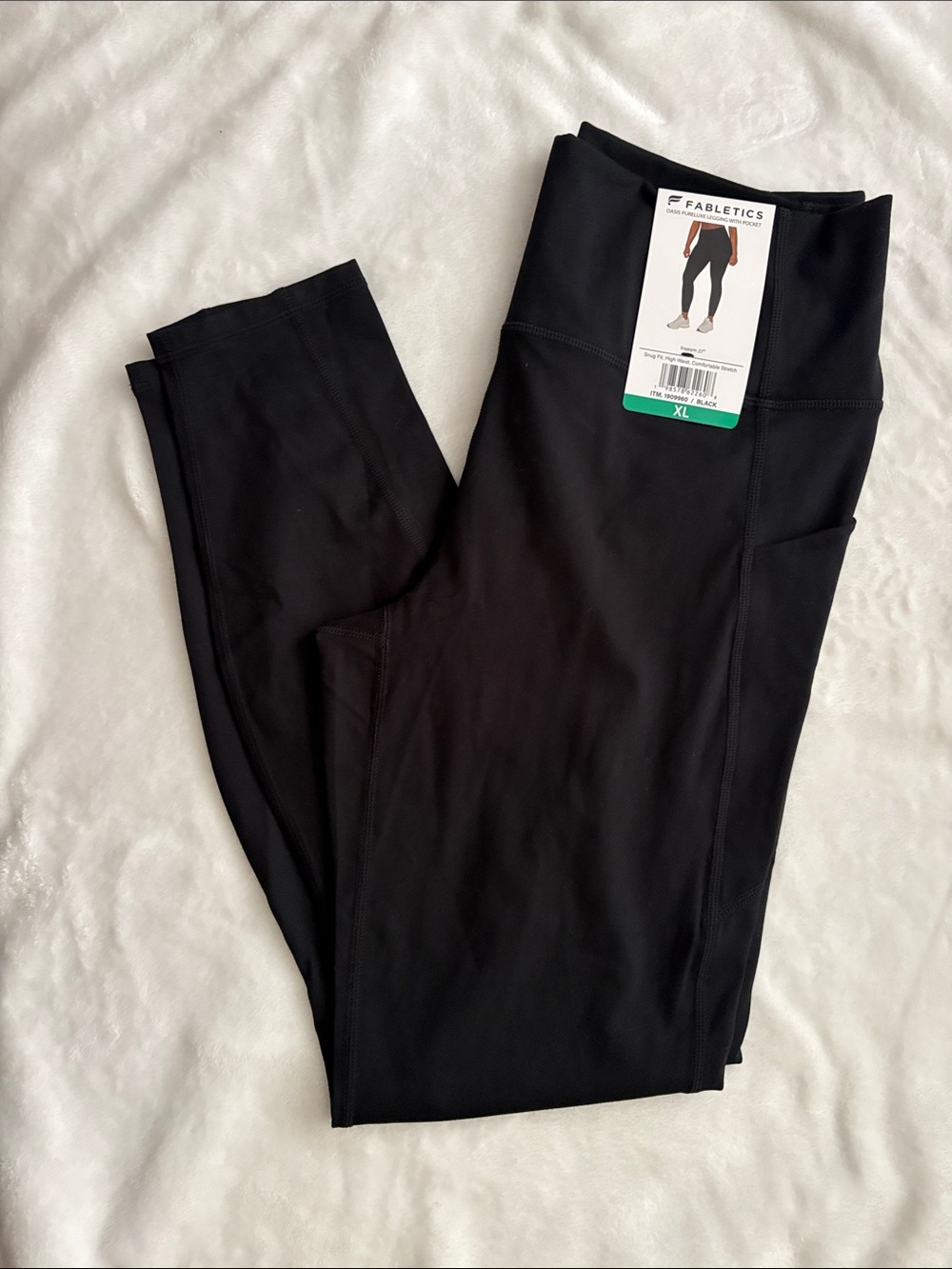 Fabletics Black High-Rise Performance Leggings